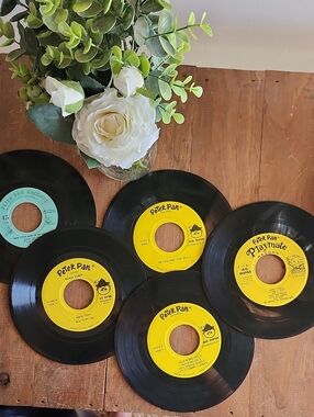 Peter Pan Records - Set of 5 Retro 45s | 45 RPM